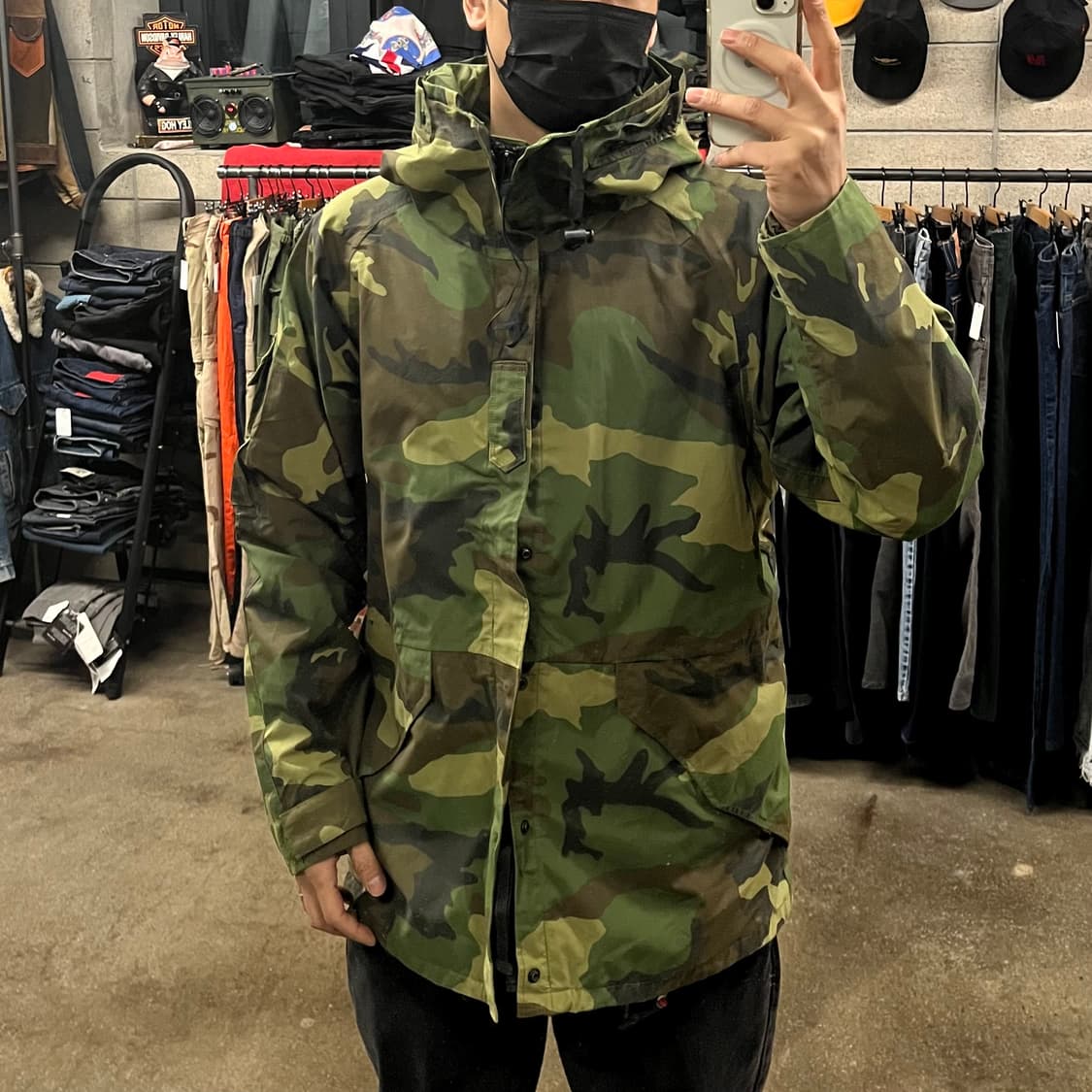 90s 미군 우드랜드 고어텍스 자켓 (M/R) 상품이미지5