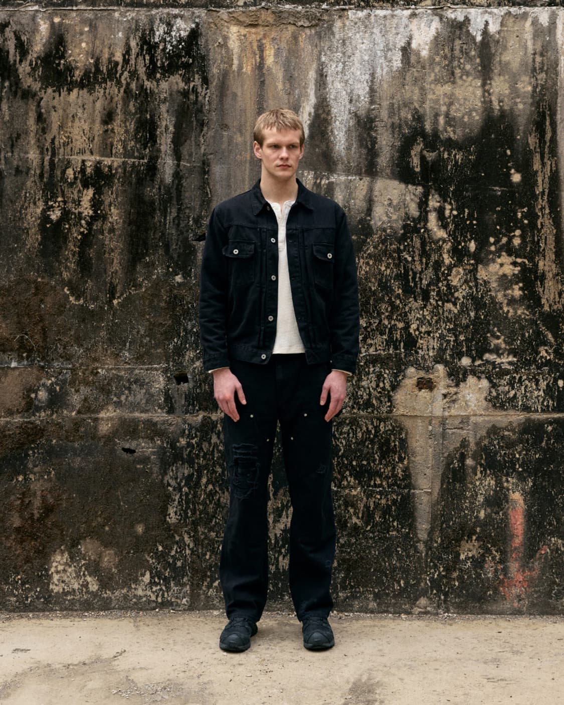 HTAE Black Fade 2nd Type Denim Jacket 상품이미지2