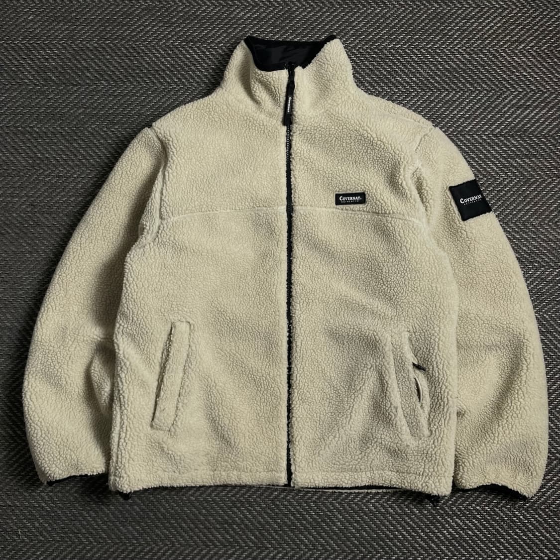 커버낫 빅로고 리버시블 플리스 자켓y 3970 상품이미지6