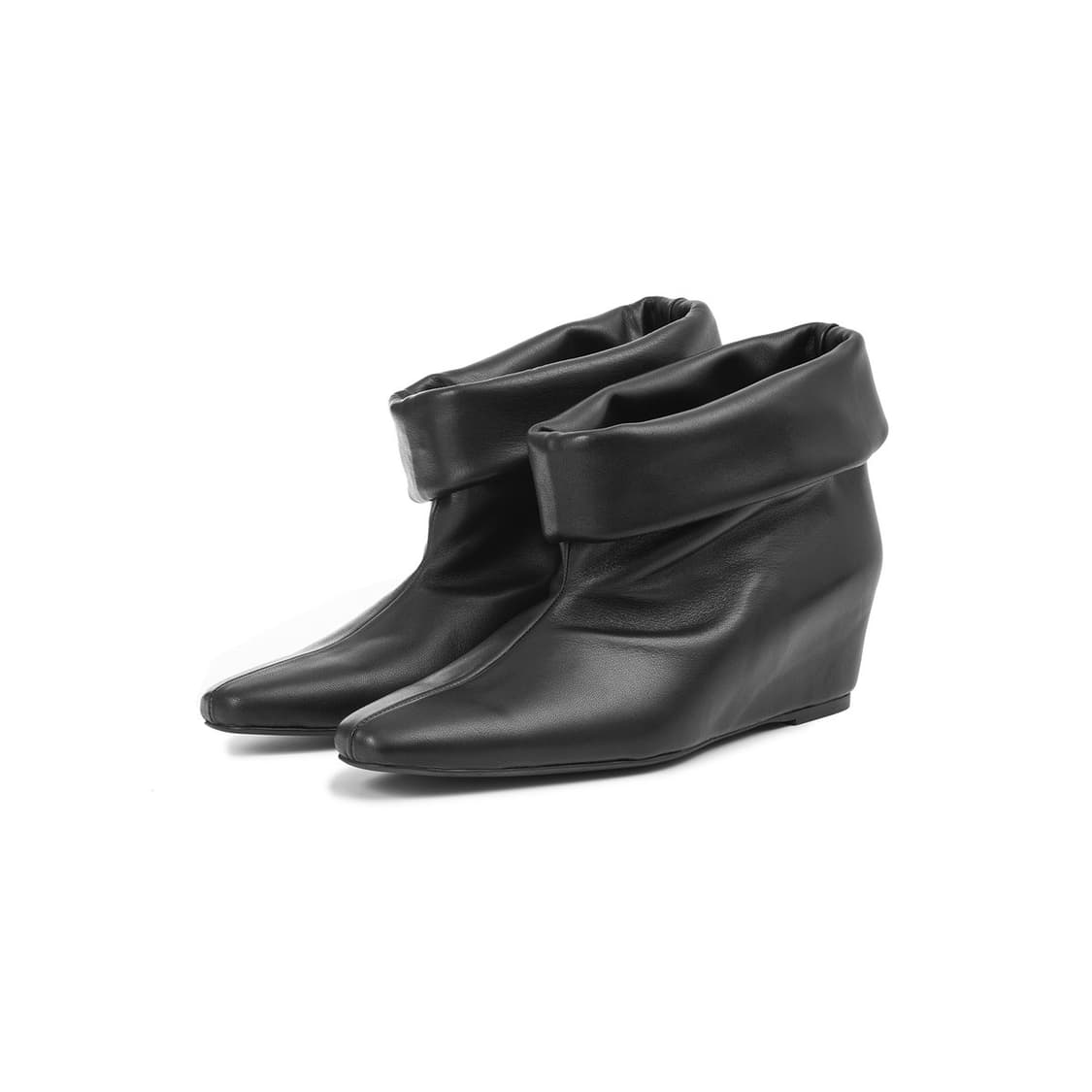 오소이 Cuff boots black 250 상품이미지2