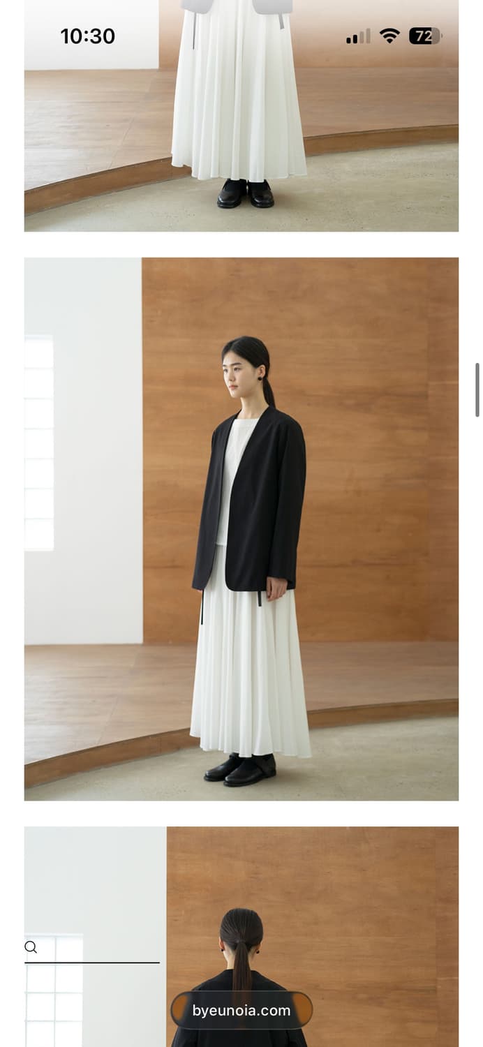 택있음 새상품)유노이아 썸머 조셉 자켓 상품이미지5