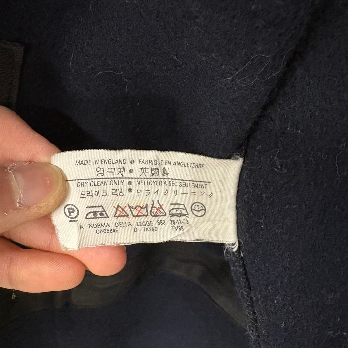 글로버올 더플코트 블랙 M 상품이미지8