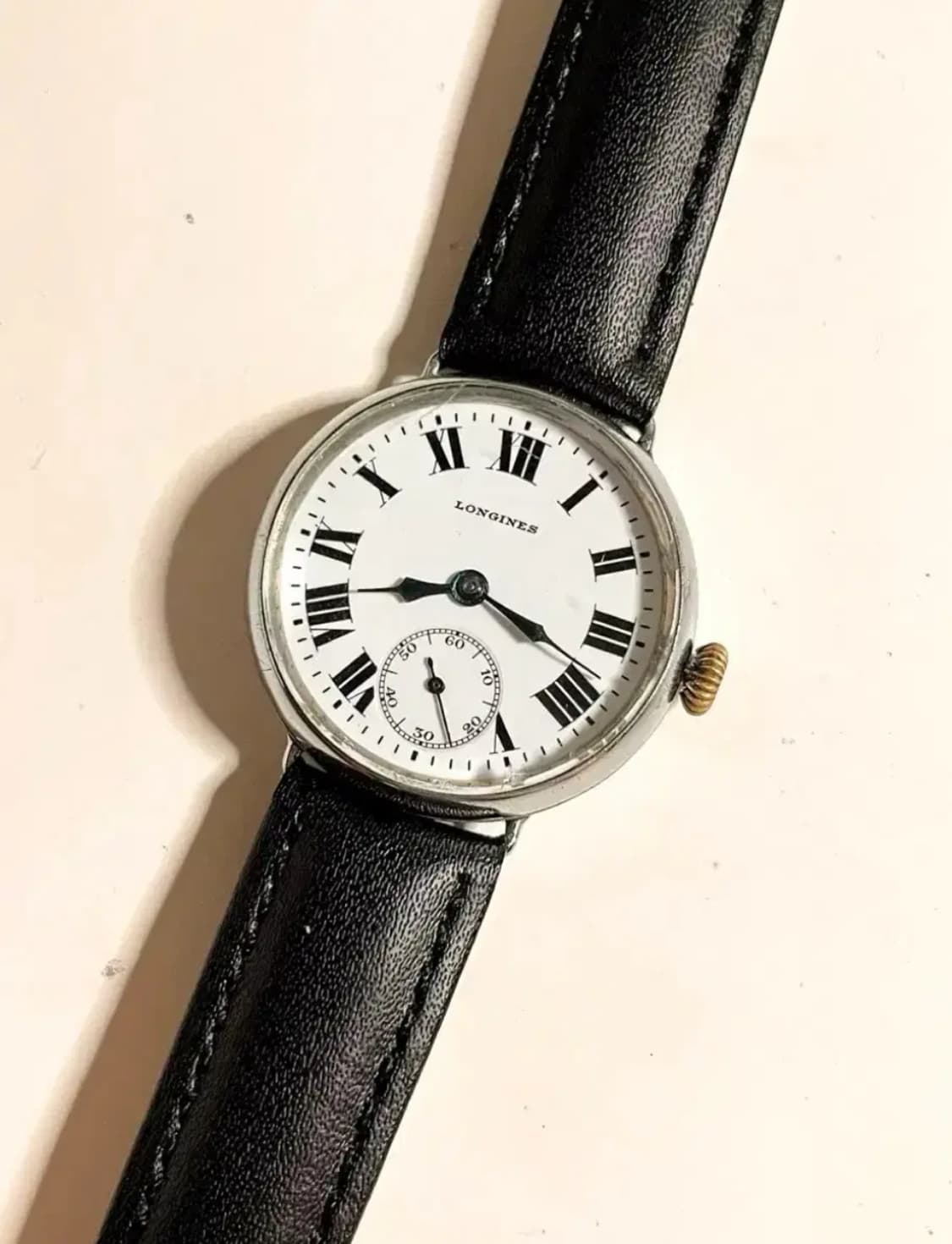 1930년대 빈티지 론진 로마 다이얼 수동 시계 앤틱 LONGINES 상품이미지1
