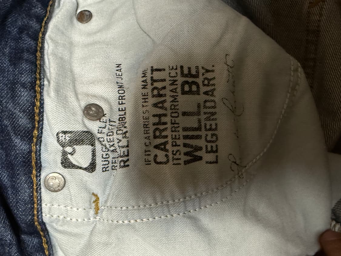 칼하트 더블니 카펜더 33x32 상품이미지6