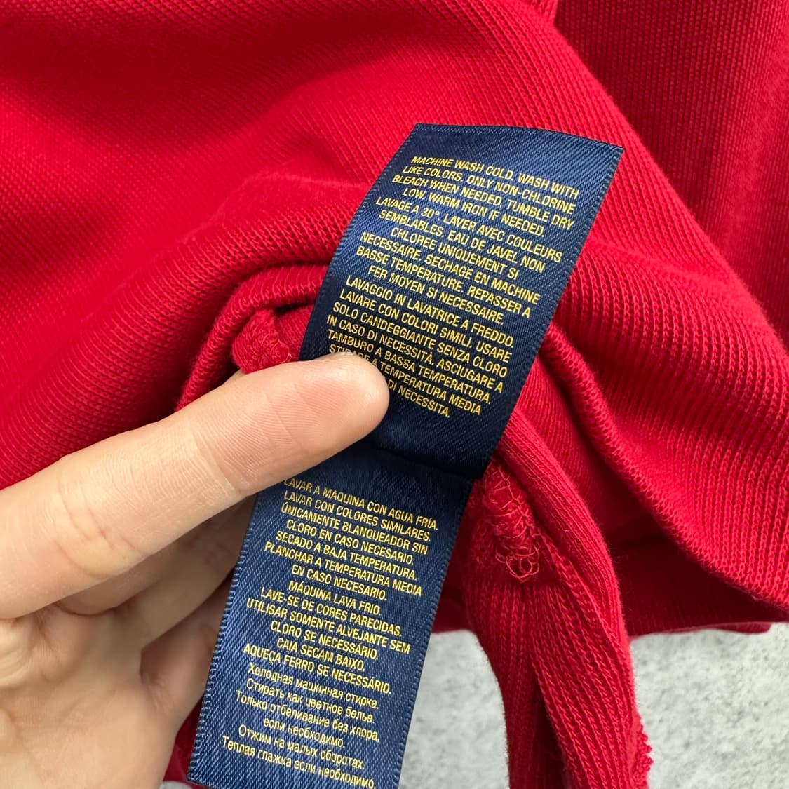 90 폴로 랄프로렌 여자 반집업 니트 상품이미지4