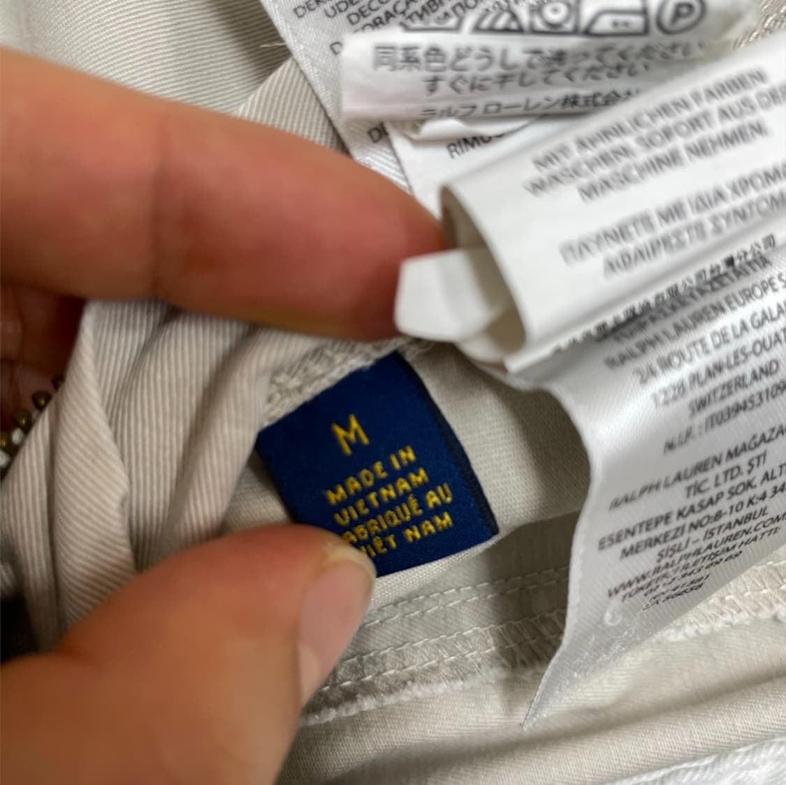 폴로 랄프로렌 연베이지 프렙스터 치노 반바지 M 상품이미지3