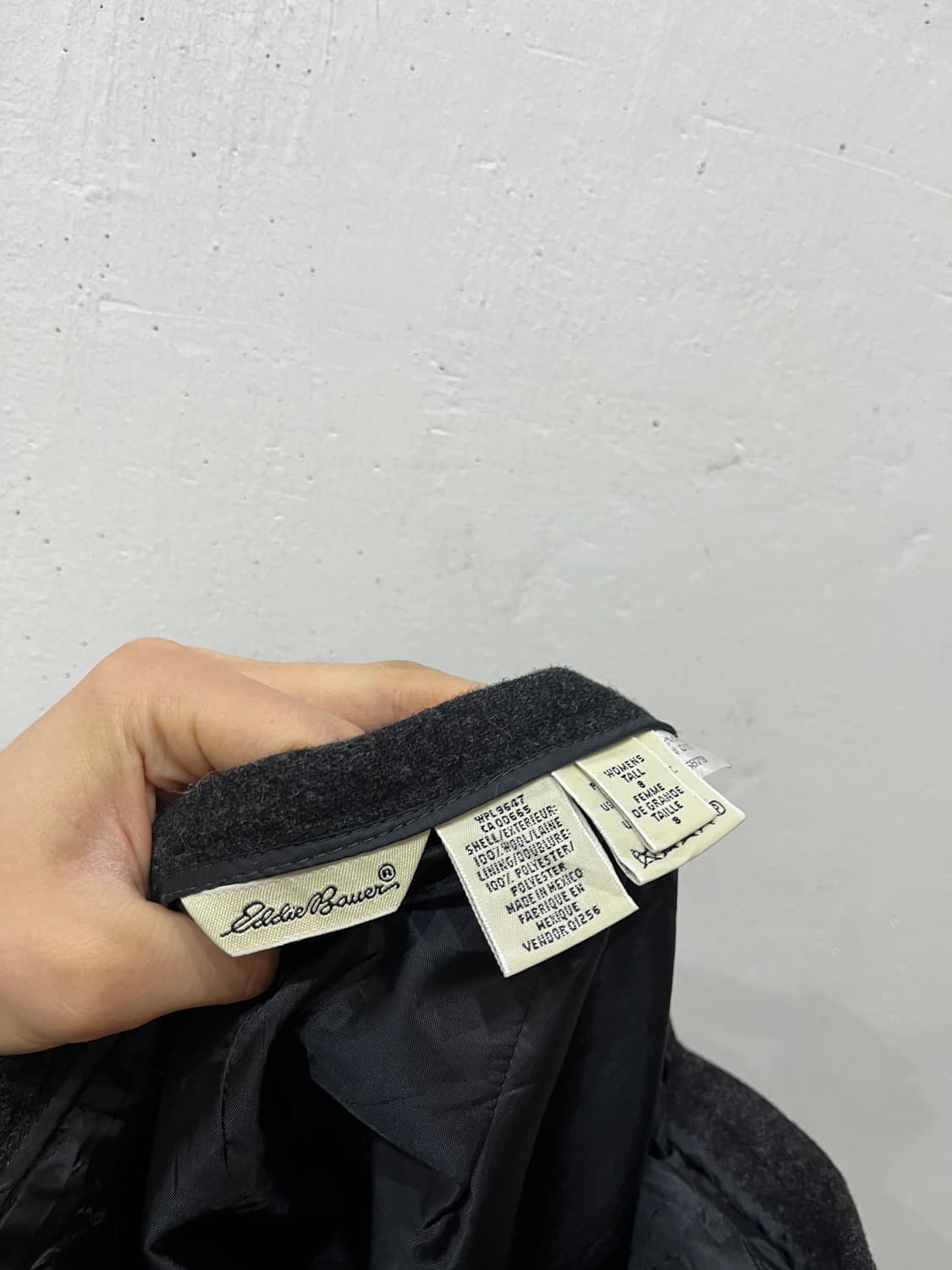 에디바우어 퓨어울 랩스커트 치마 MADE IN MEXICO 상품이미지4