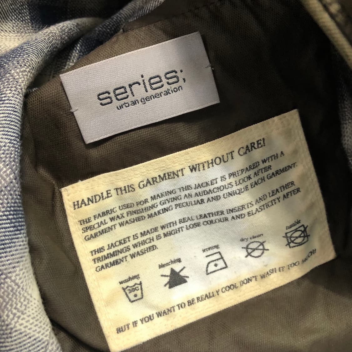 시리즈 왁스드 퀄팅 점퍼  상품이미지8