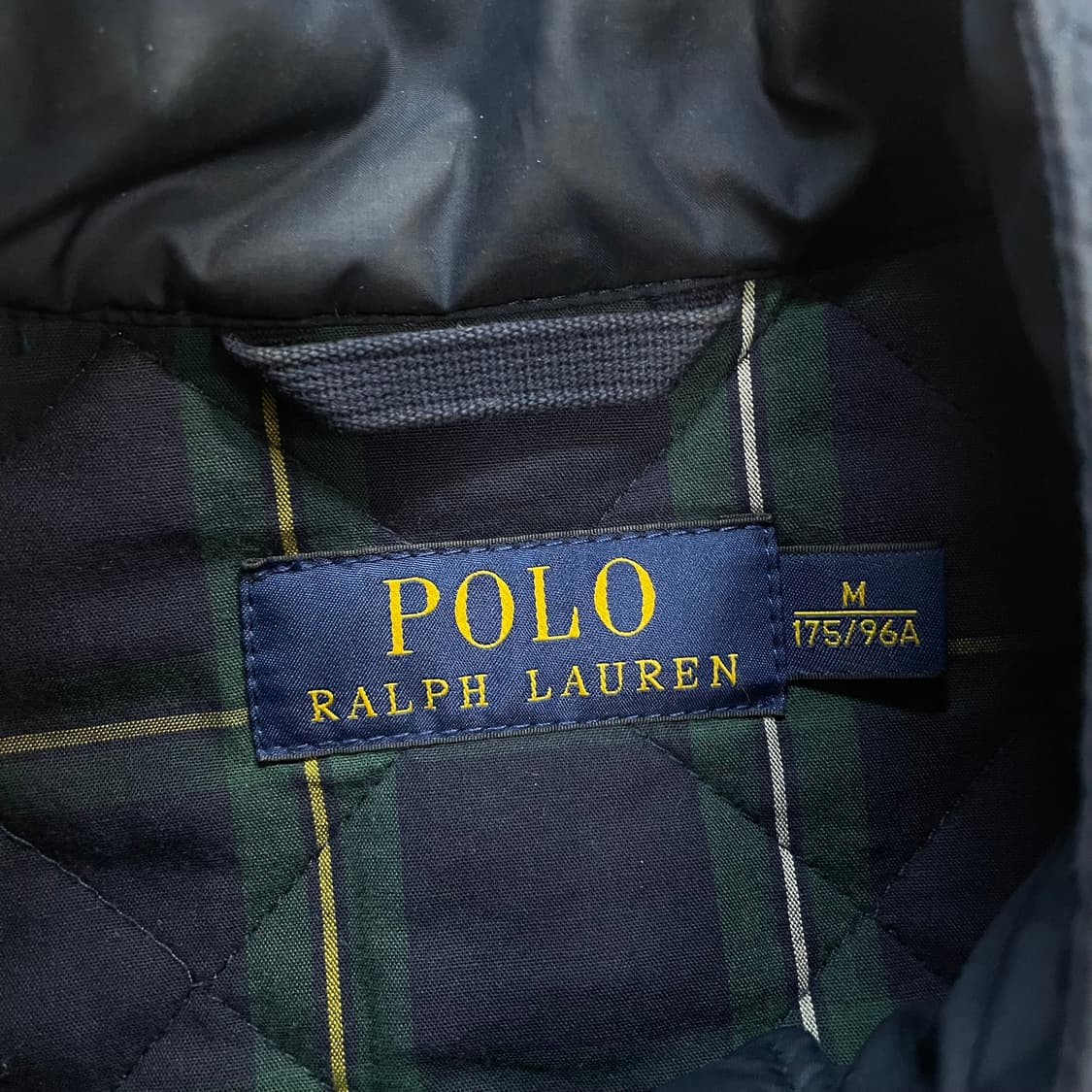 폴로 랄프로렌 포니 로고 퀄팅 바라쿠다 해링턴 자켓 네이비 상품이미지4