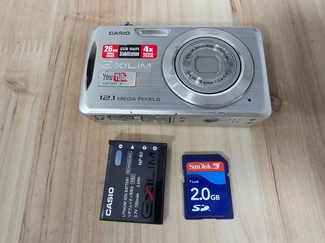 카시오 익슬림 EX-Z280 빈티지 디지털카메라 상품이미지8