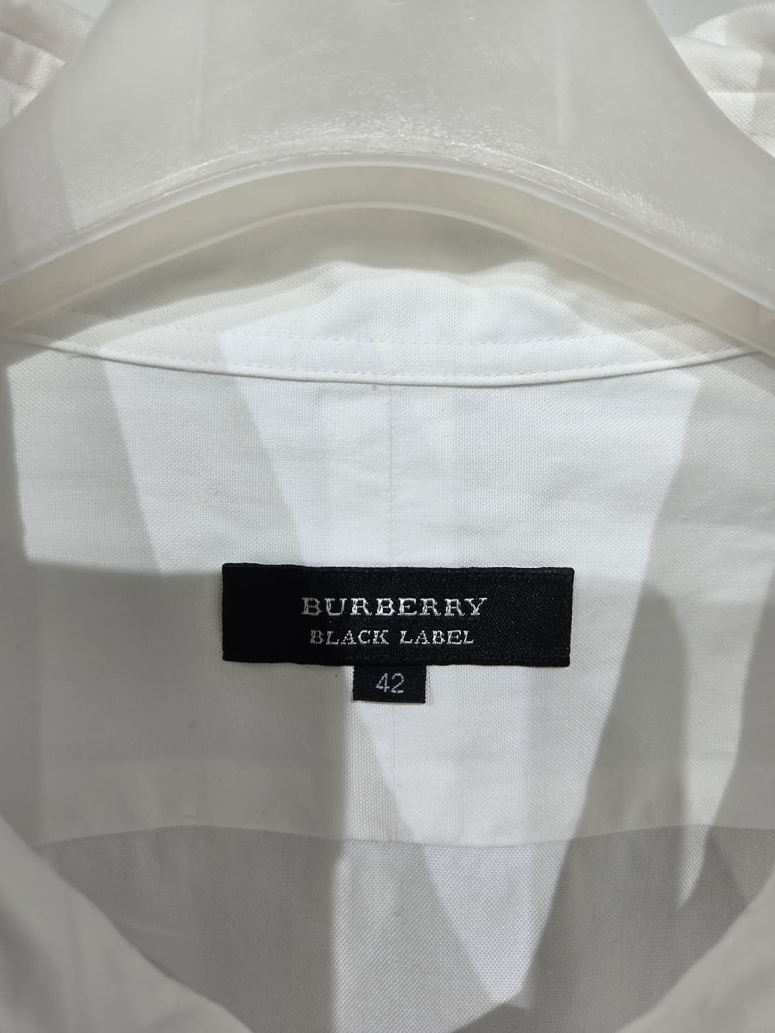버버리 화이트 셔츠 남방 긴팔 상품이미지5