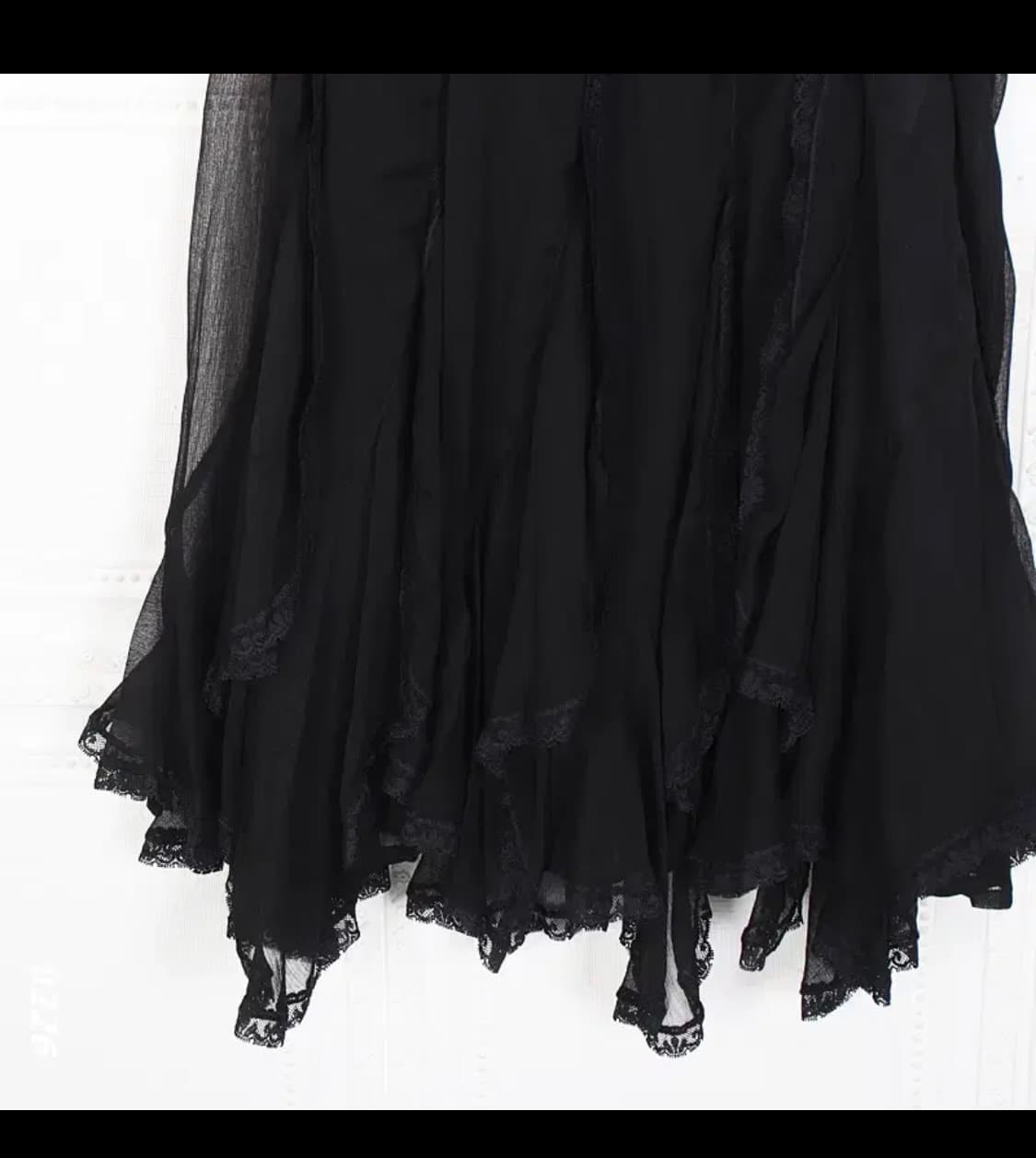 zara 바이럴 러플 레이스 스커트 M 상품이미지3