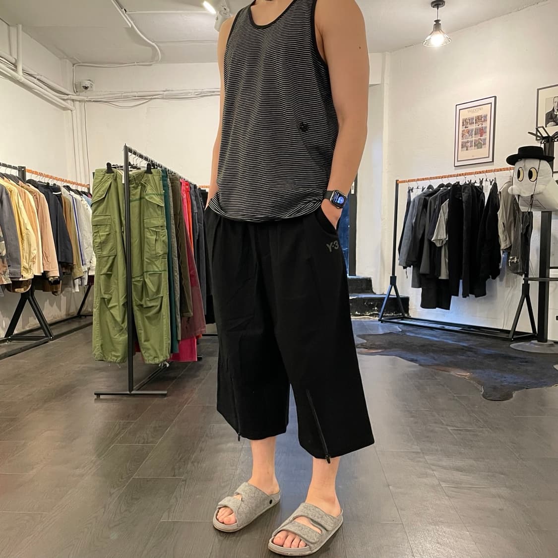 요지야마모토 Y-3 하카마 팬츠 상품이미지5