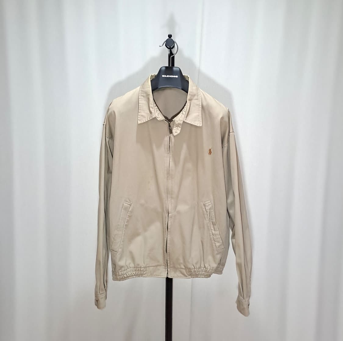 (택포) 폴로 랄프로렌 베이지 베이포트 블루종 자켓 L B679 상품이미지1