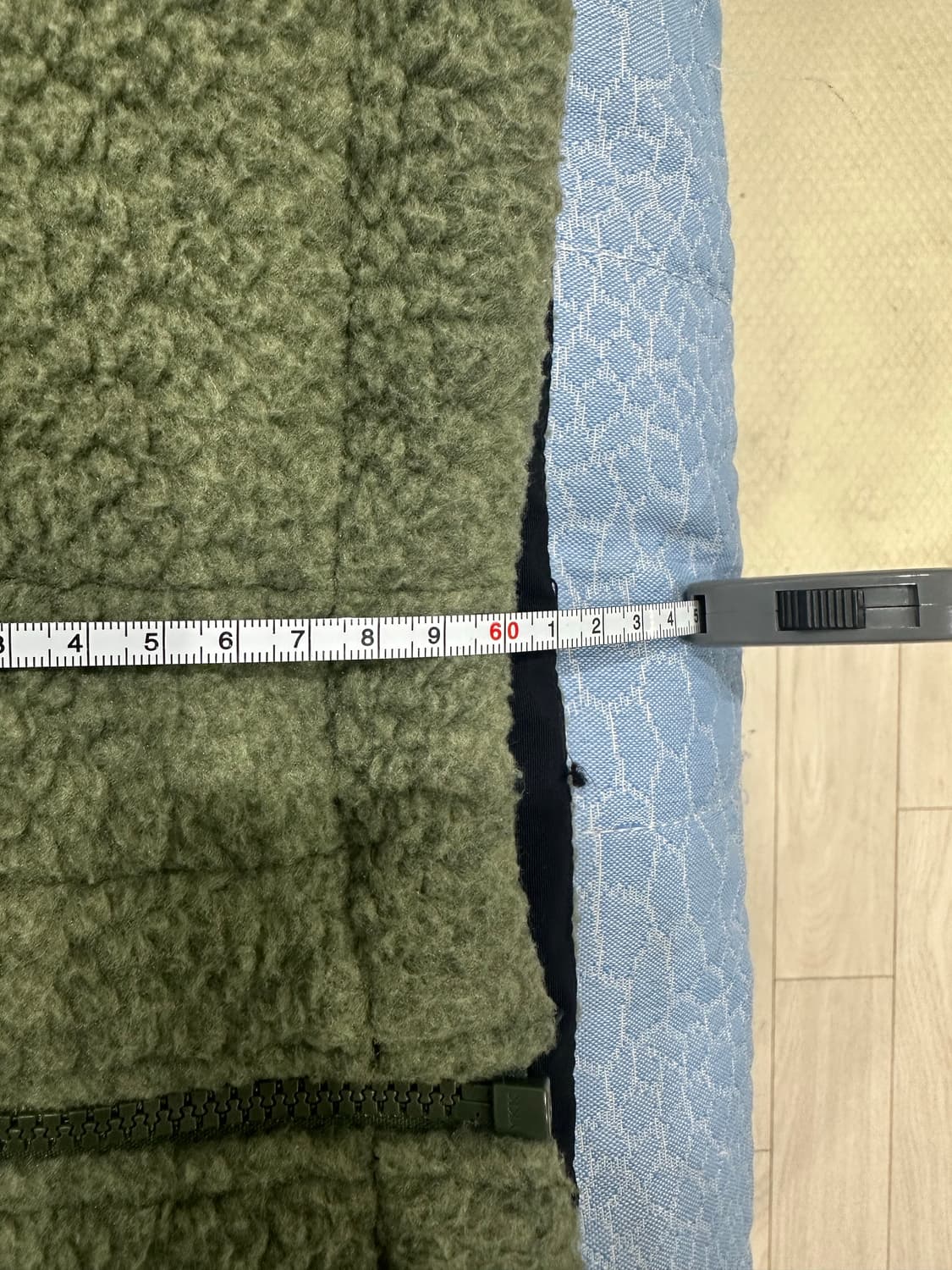 카키스 쉐르파 집업 베스트 상품이미지8