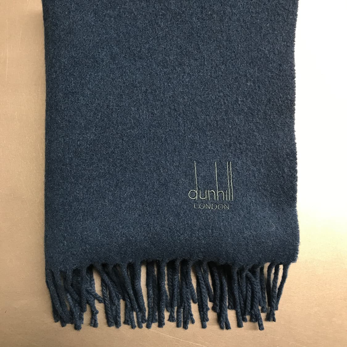 던힐 네이비 머플러 상품이미지3