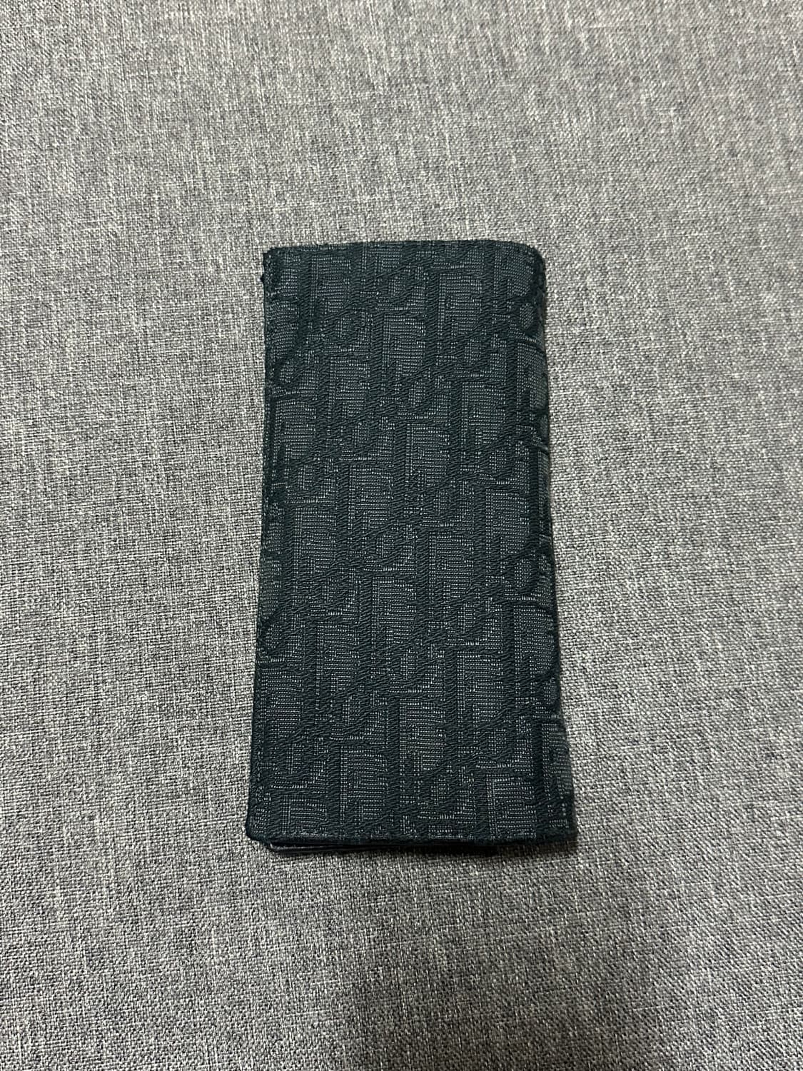 디올 오블리크 버티컬 장지갑 블랙 상품이미지2