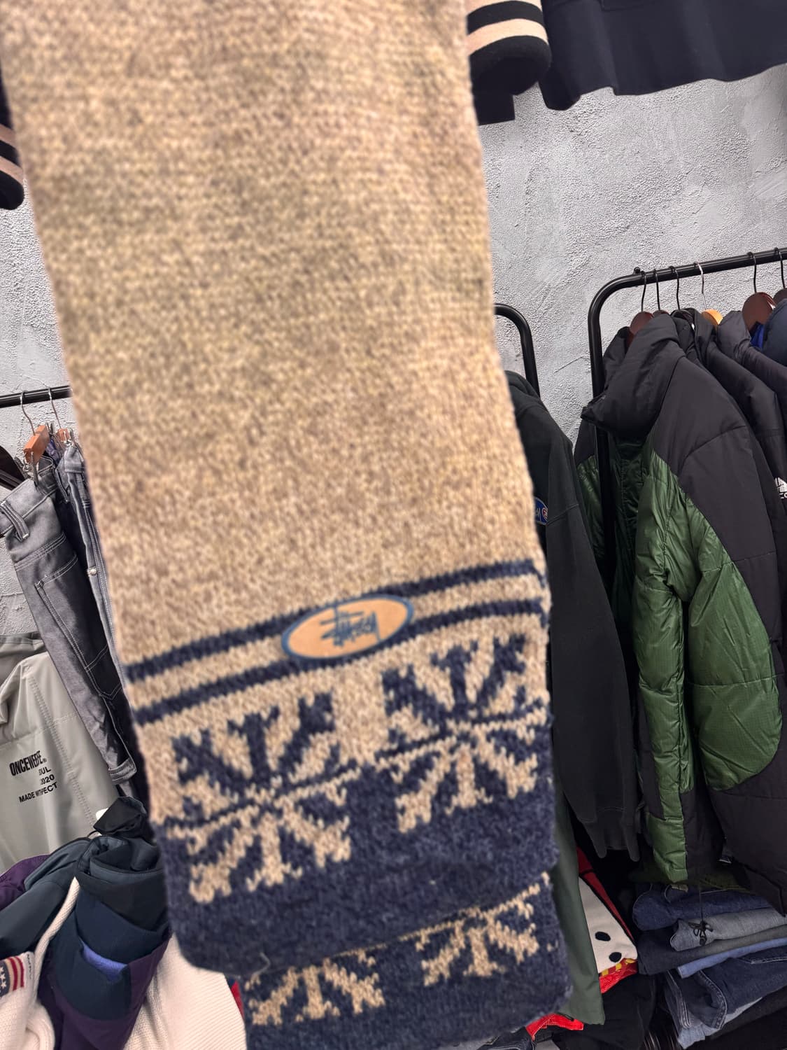 올드 스투시 old stussy 머플러 목도리  상품이미지3