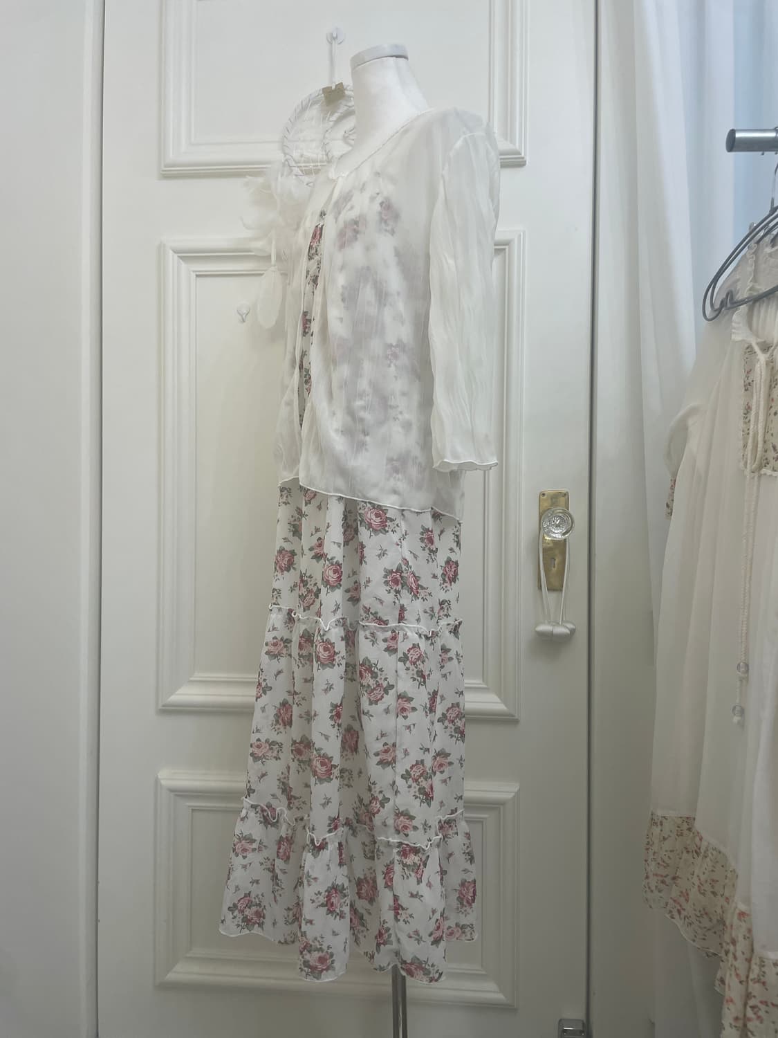 ivory crease summer cardigan(size-L) 상품이미지3