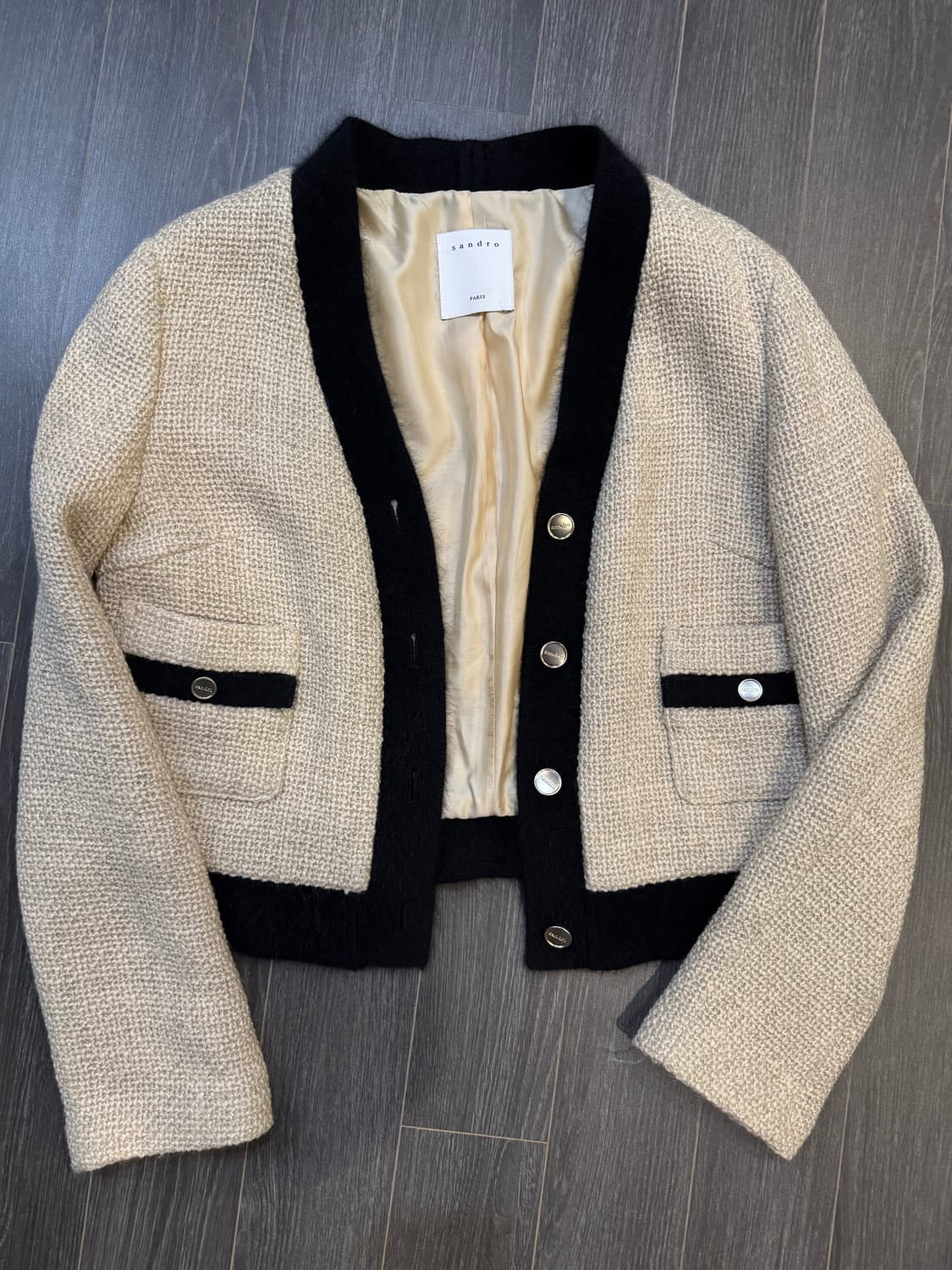 산드로 트위드 자켓 상품이미지1