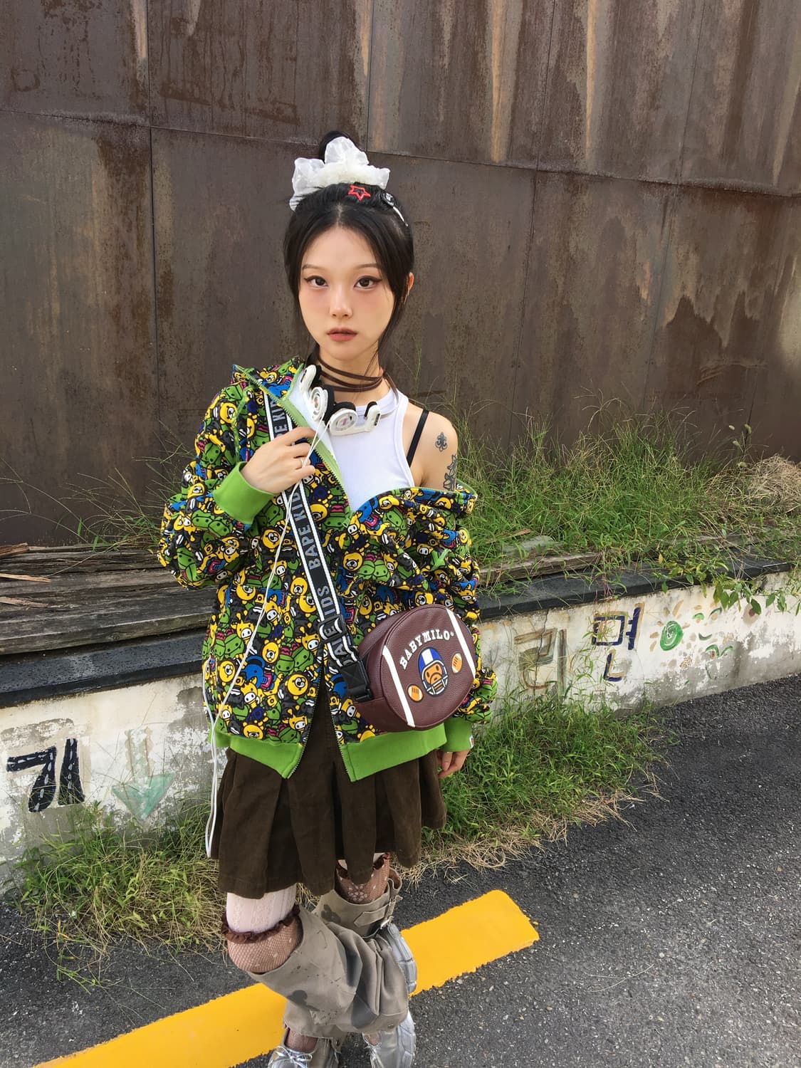 베이프 사파리 후드집업 상품이미지4