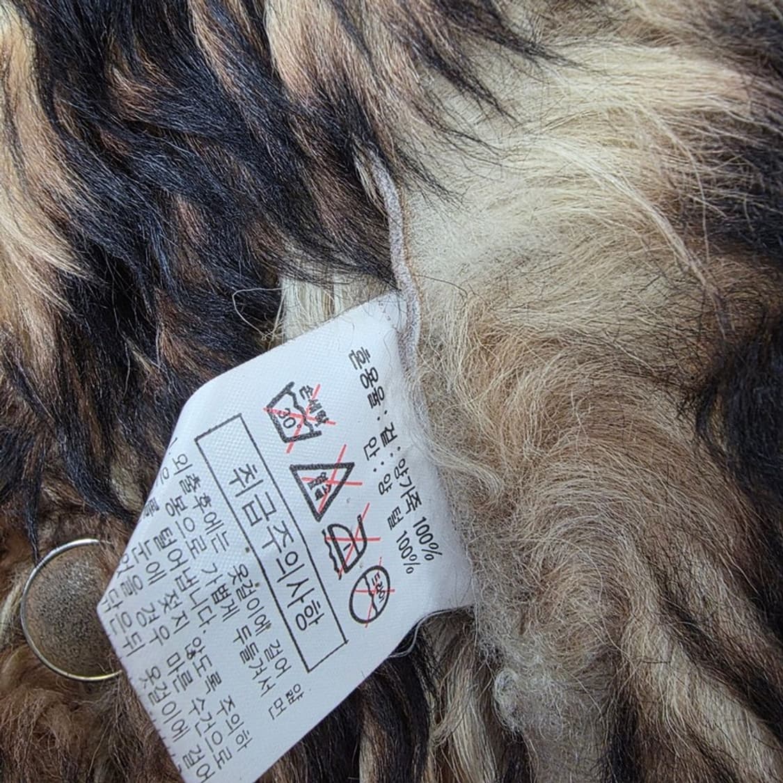 MOST 퍼카라 양모 무스탕코트 XL 상품이미지7