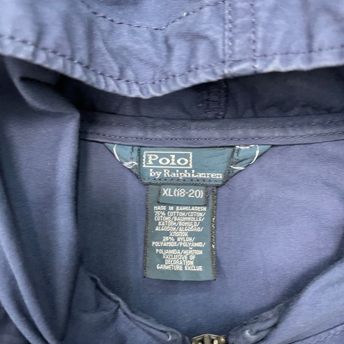 POLO 보이즈 네이비 빅포니 자켓 XL(18-20) 상품이미지5