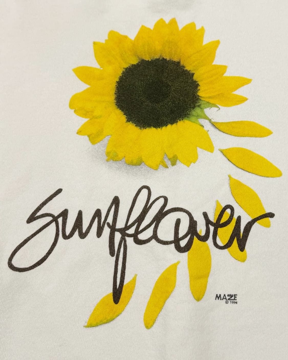 메이즈 90s 선플라워 프린트 스웻셔츠 상품이미지6