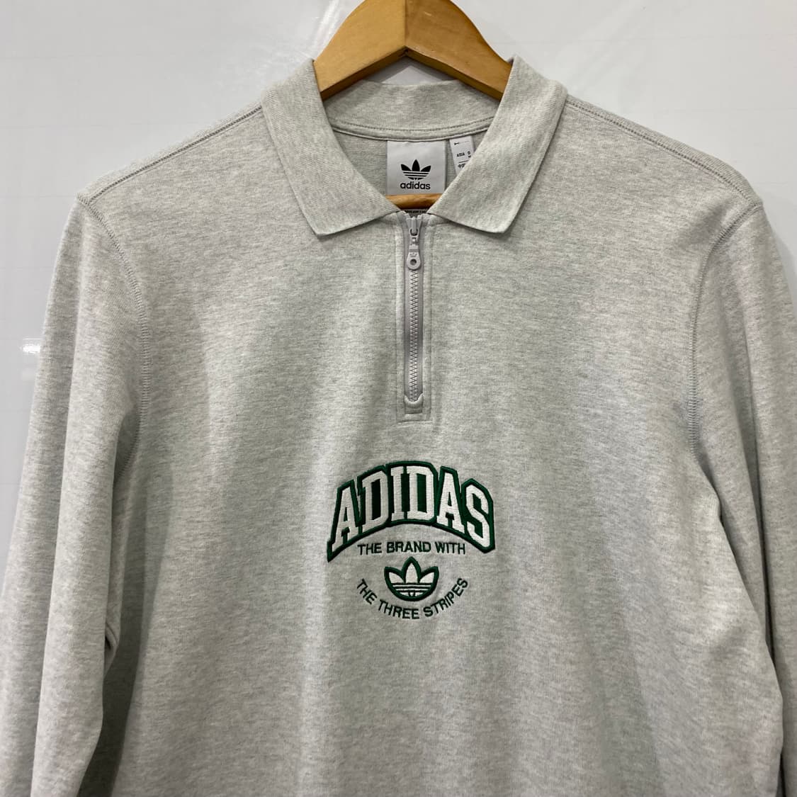 아디다스오리지날 로고 반집업 맨투맨(L) 상품이미지3