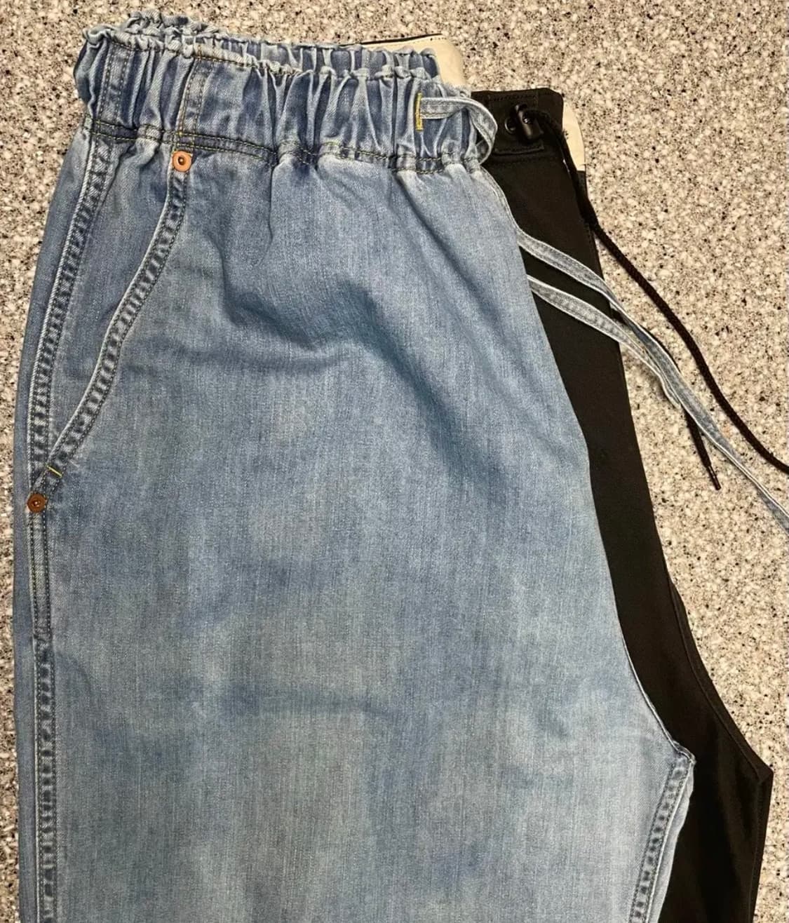 니들스 와이드 팬츠 연청(데님) 남녀공용 상품이미지9