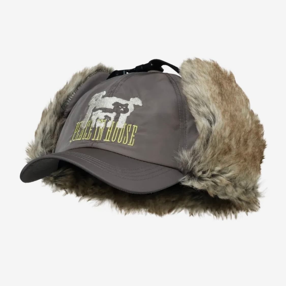 바우프 도그 하우스 트루퍼햇 [브라운] 상품이미지3