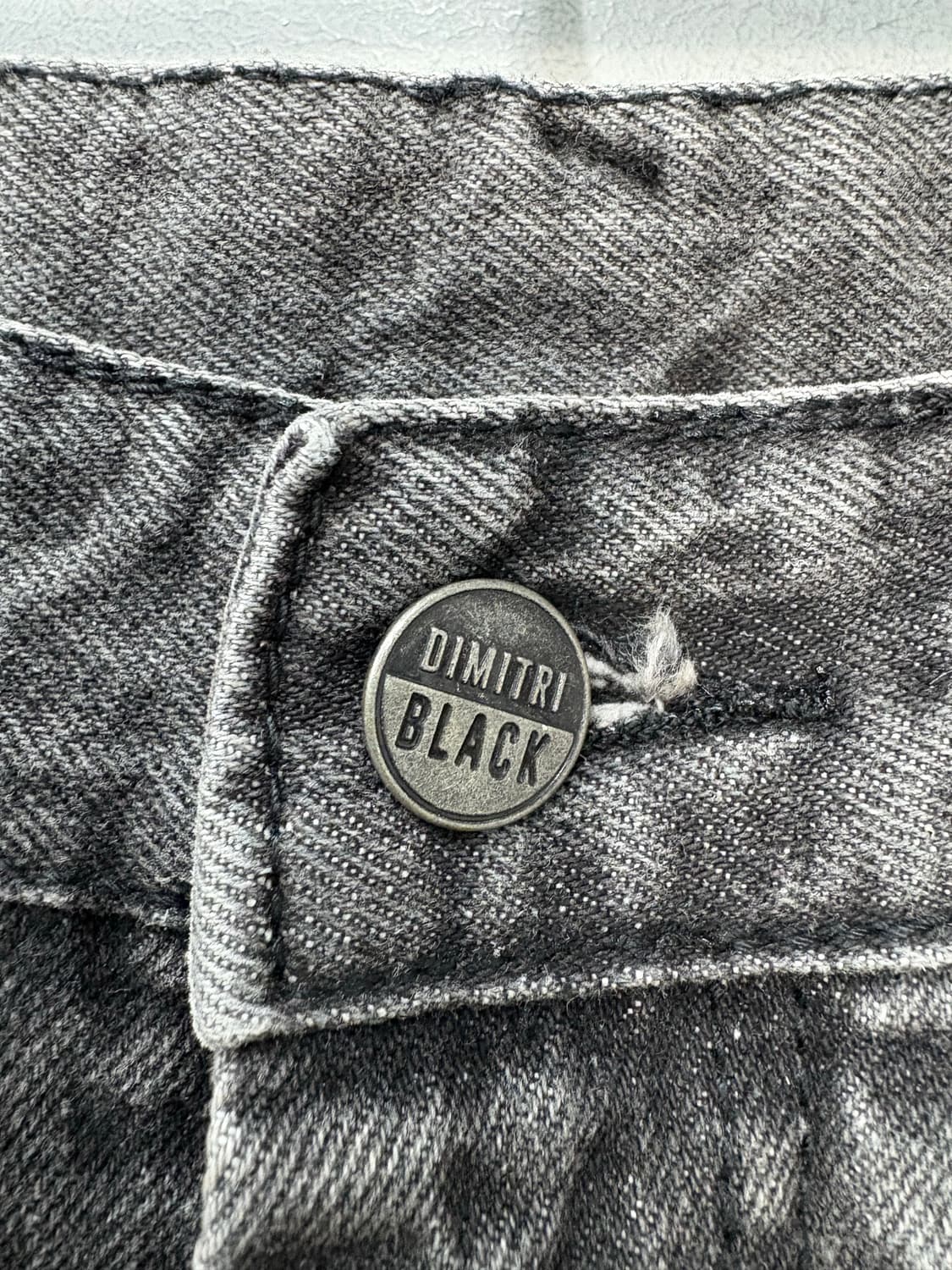 디미트리블랙 워싱 와이드 데님 팬츠 A3468 상품이미지4