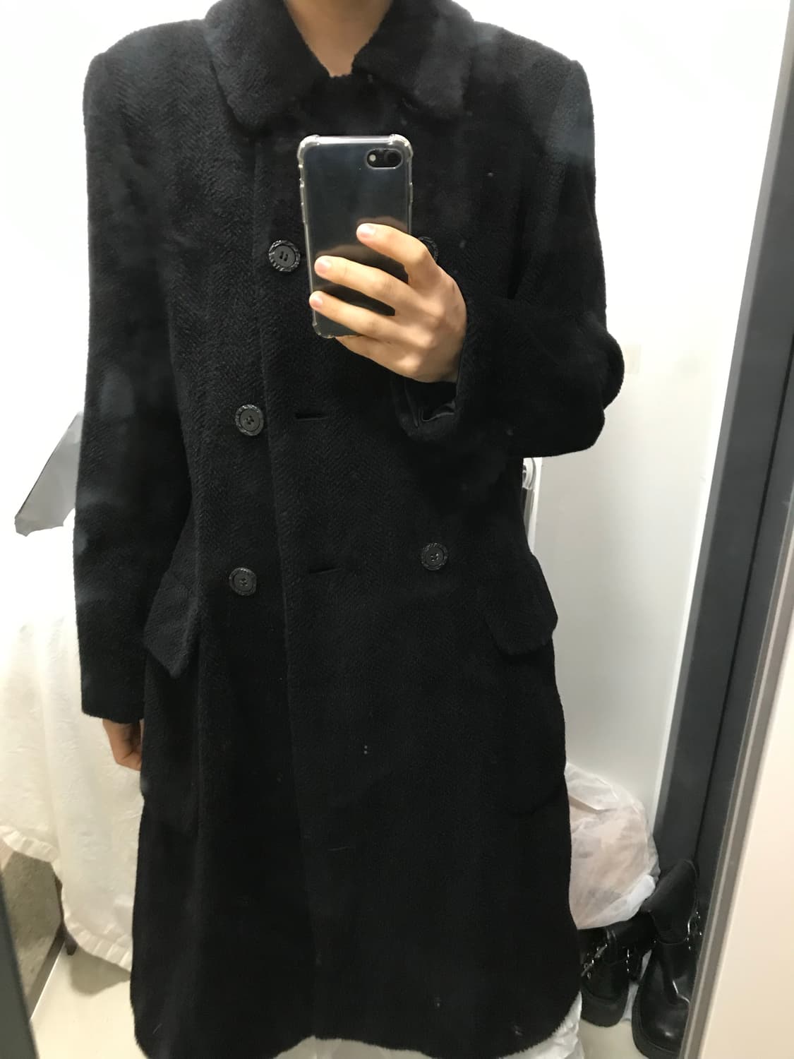 빈티지 울 코트 상품이미지1