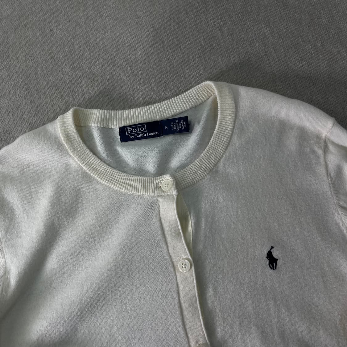 W 95 폴로랄프로렌 신형라벨 코튼 가디건  상품이미지2