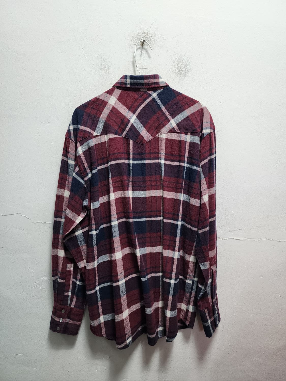 USA 빈티지 웨스턴 체크셔츠  상품이미지2