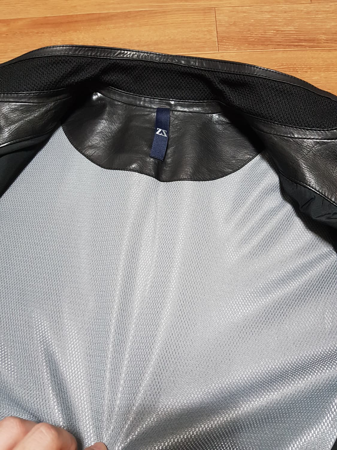 Zeana 에르메네질도 제냐 가죽자켓 상품이미지7