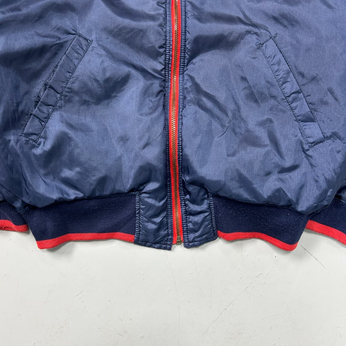 90s 퍼슨스 리버시블 블루종  상품이미지3