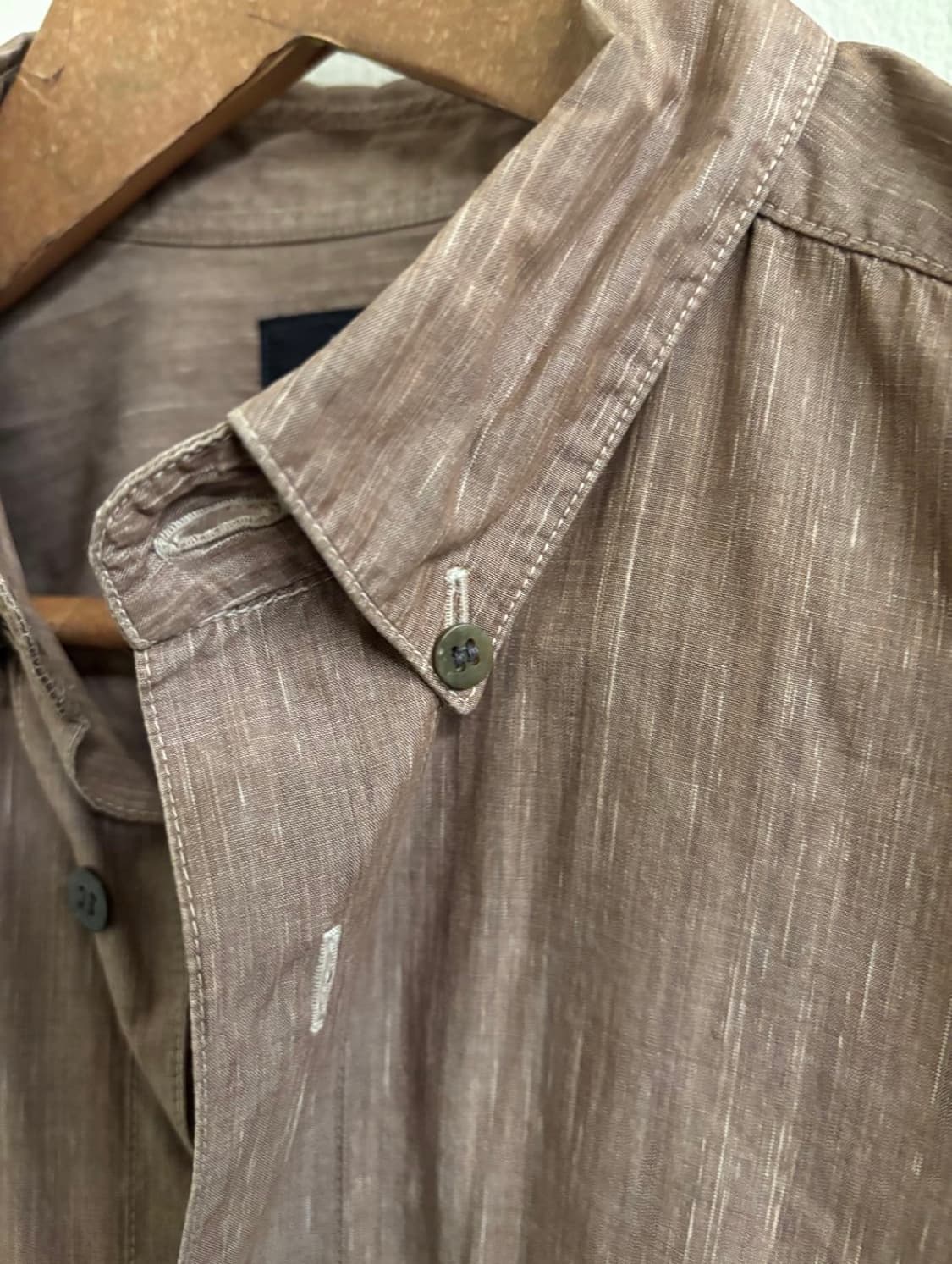 이세이 미야케 브라운 셔츠 상품이미지2