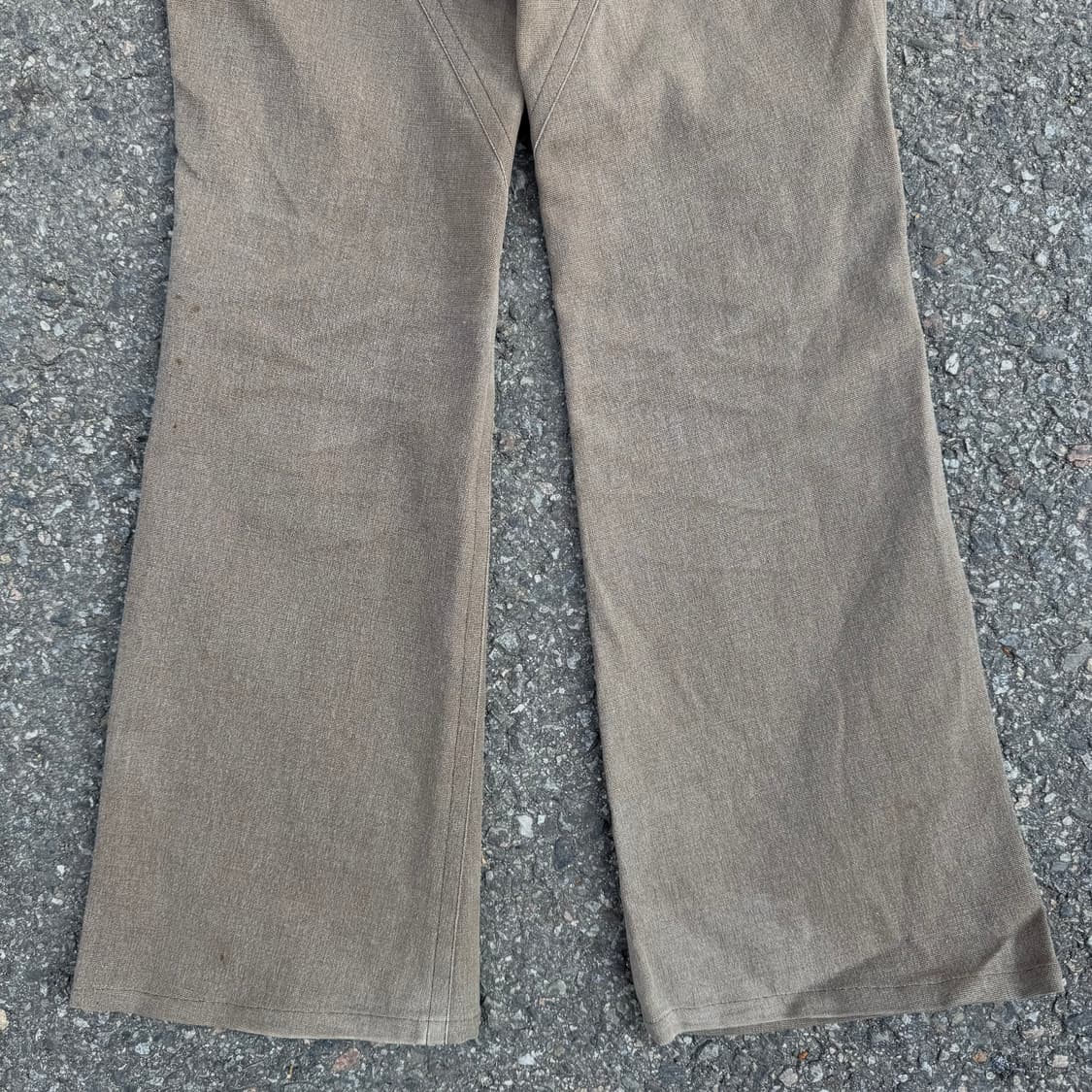 Cledevers JPN 언벨런스 집업 부츠컷 팬츠 상품이미지6