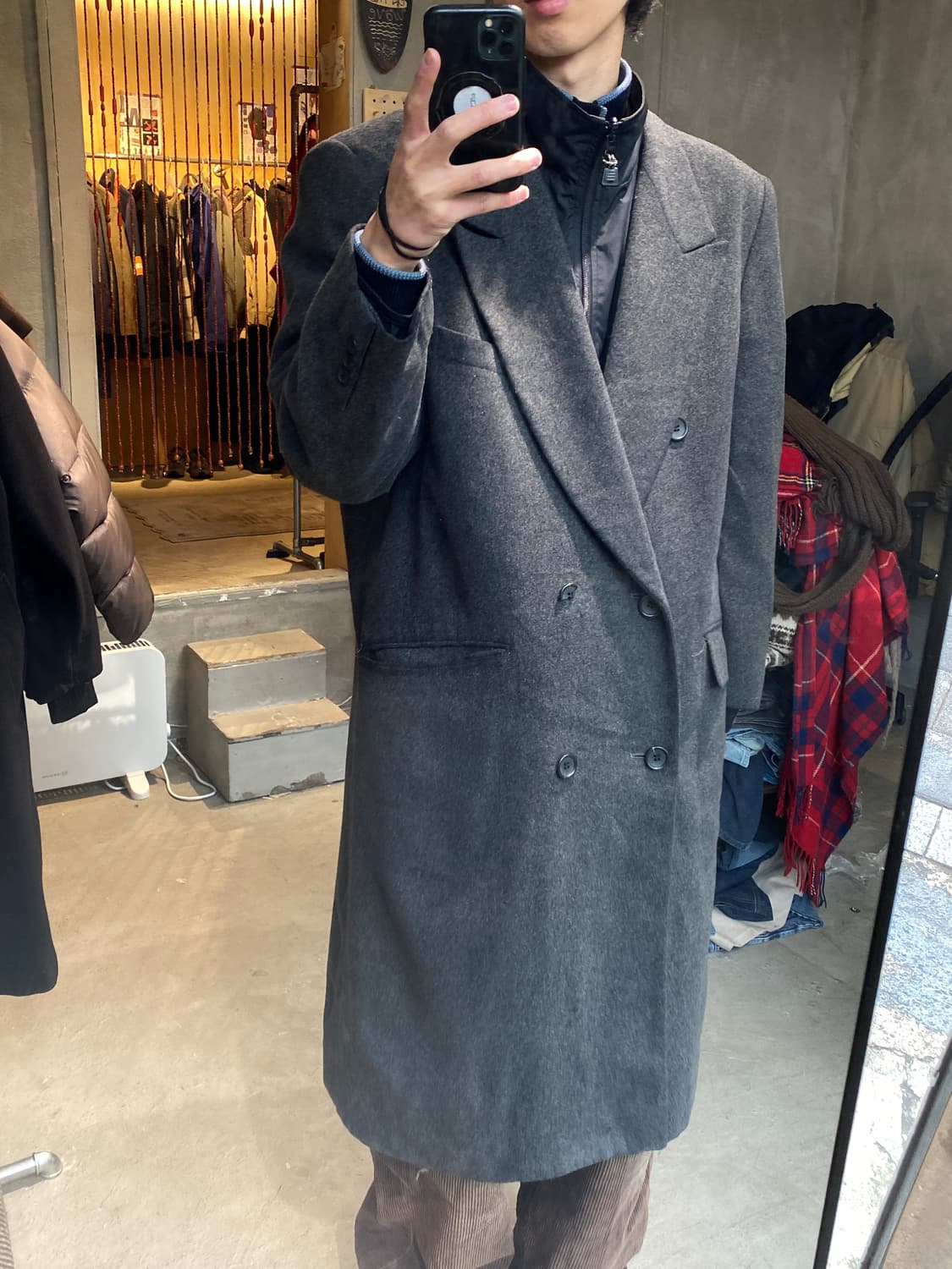 이태리 캐시미어 맥시코트 상품이미지2