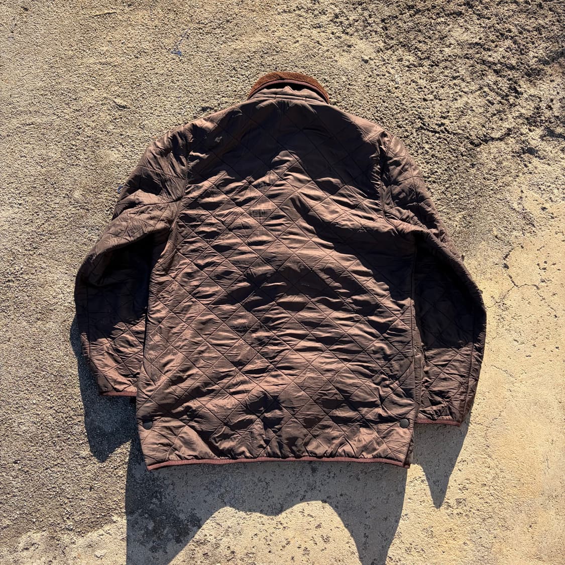 바버 빈티지 퀄티드 자켓 M 상품이미지7