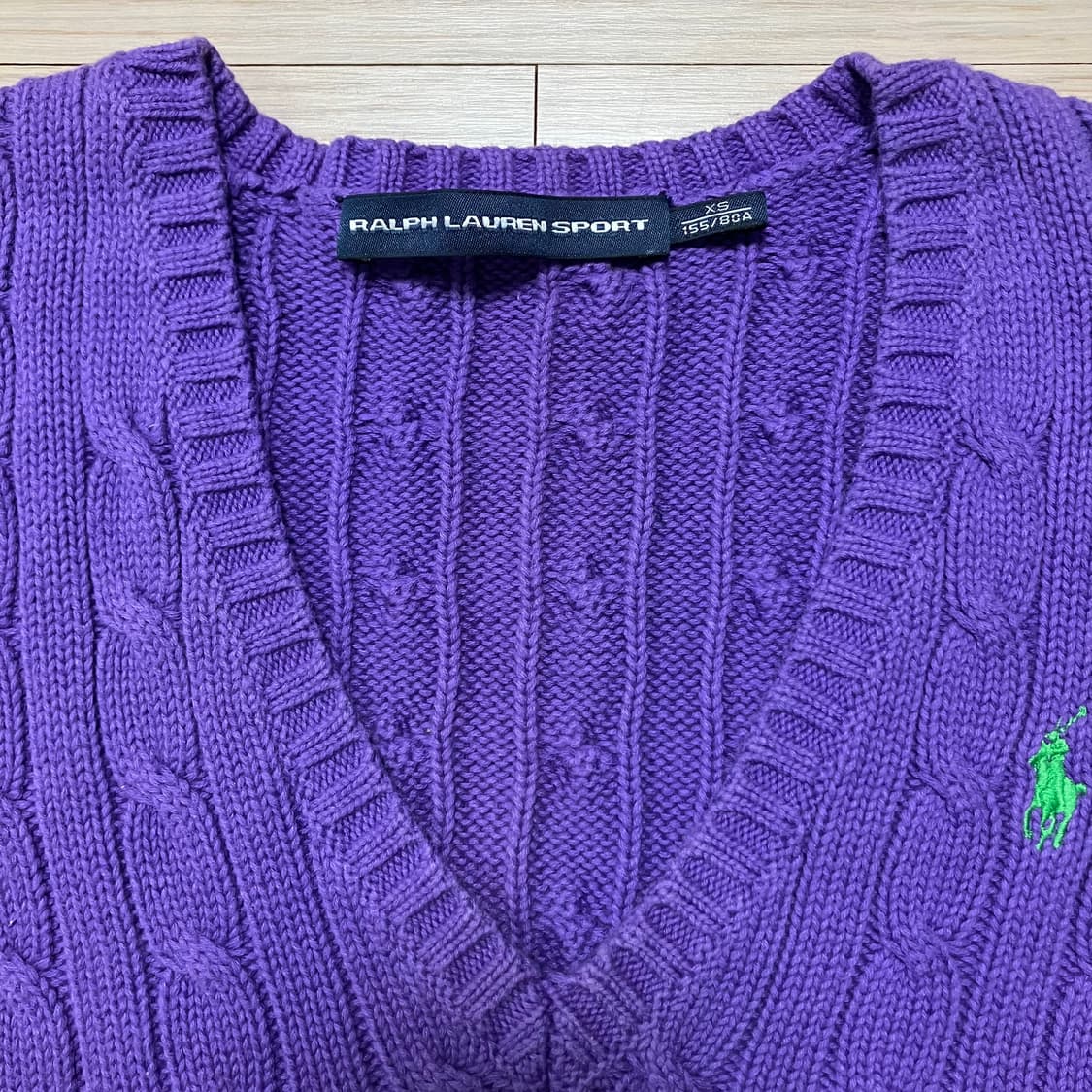 폴로 랄프로렌 니트 퍼플 상품이미지5
