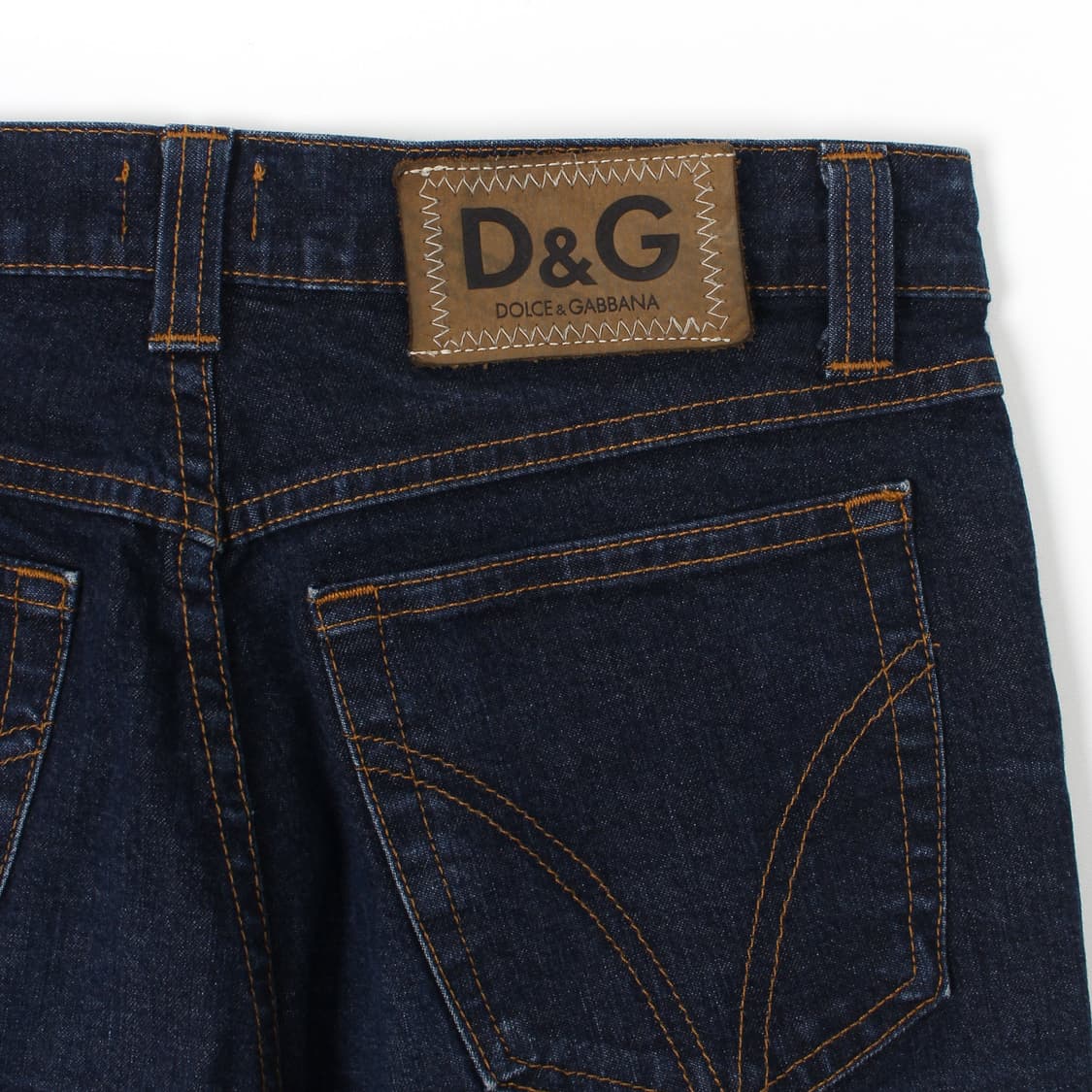 돌체앤가바나 D&G 빈티지 슬림 중청 데님 팬츠 상품이미지1