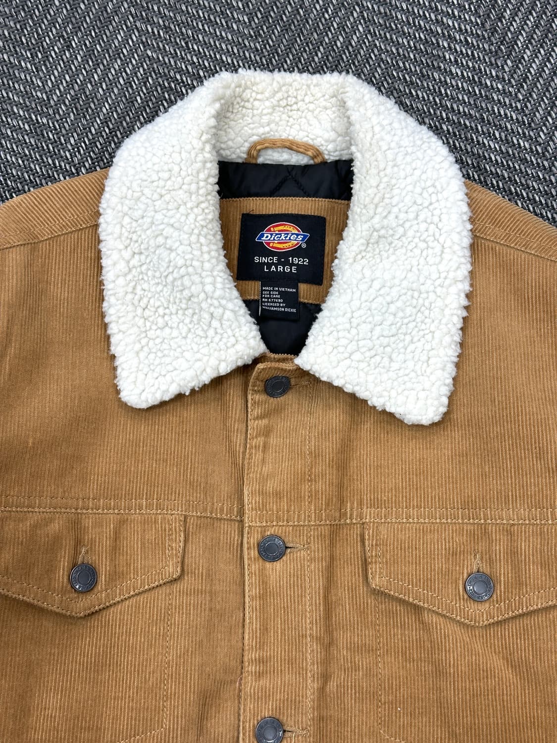 디키즈 코듀로이 양털자켓L 상품이미지3