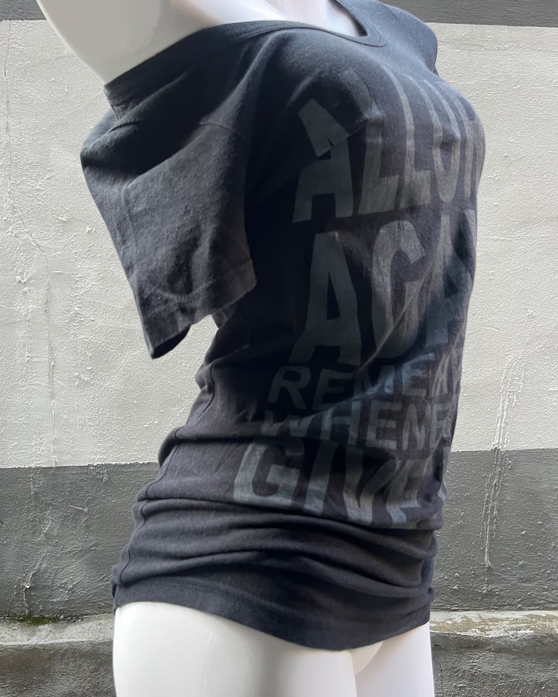 Y2K Faded Print T-shirts 상품이미지4