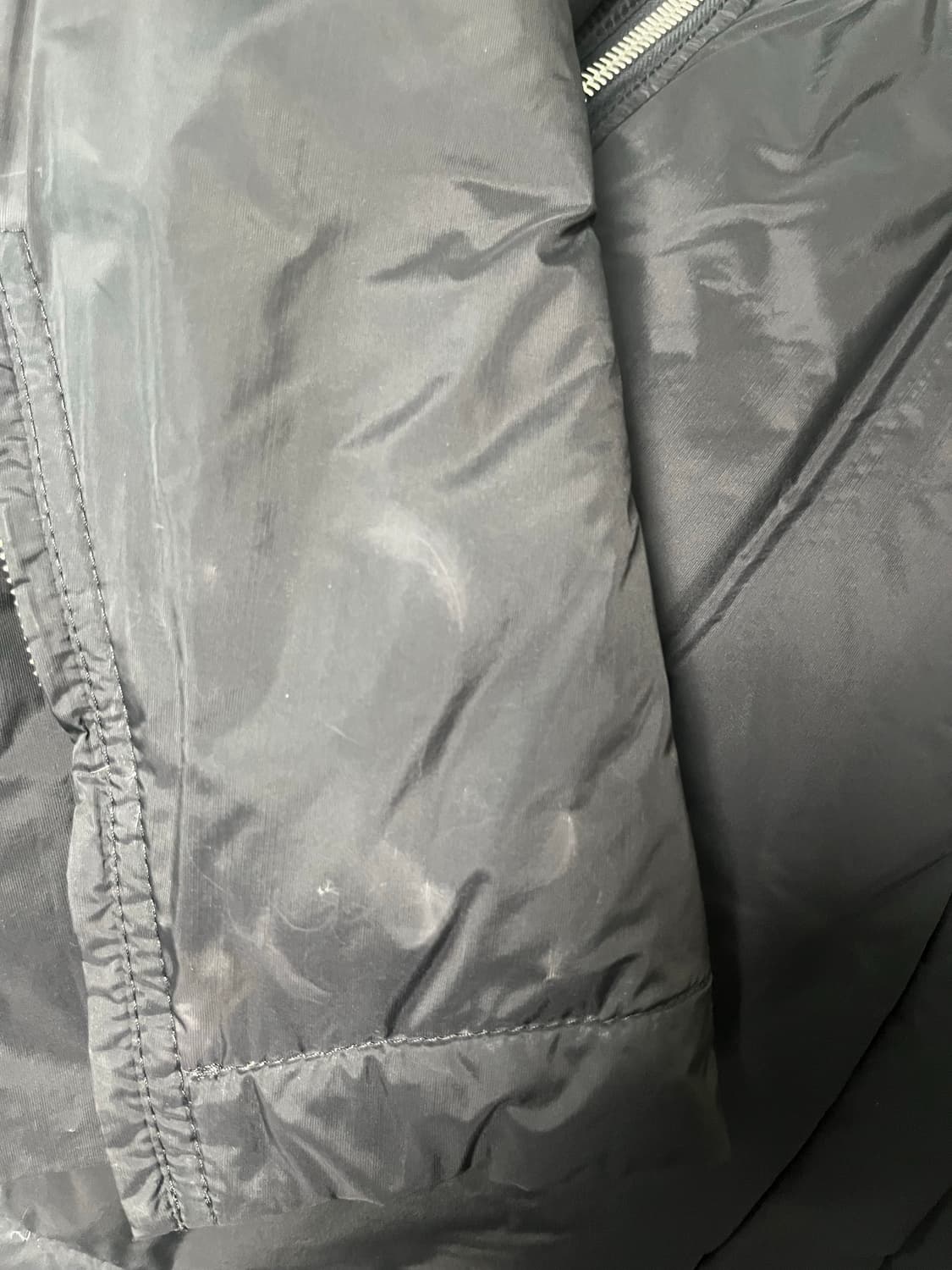 릭오웬스 사선 몰리노 자켓 패딩 54사이즈 상품이미지5