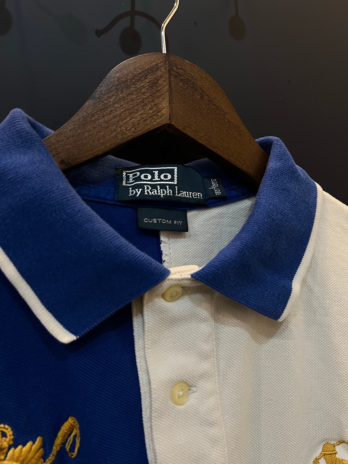 폴로 랄프로렌 1996 블랙워치 카라 반팔티 상품이미지3