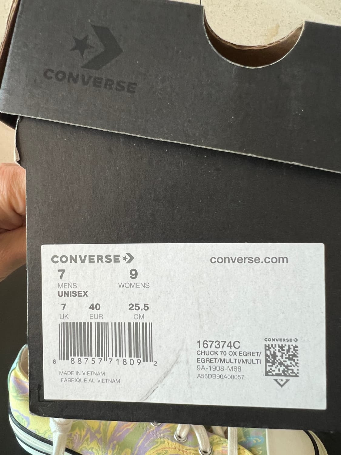 [255mm] 컨버스 척 70 옥스 마블 (한정판급 비주얼) 상품이미지8