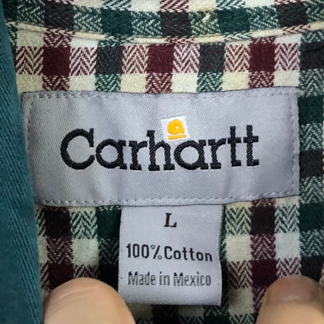 XL 칼하트 워크 셔츠 상품이미지5