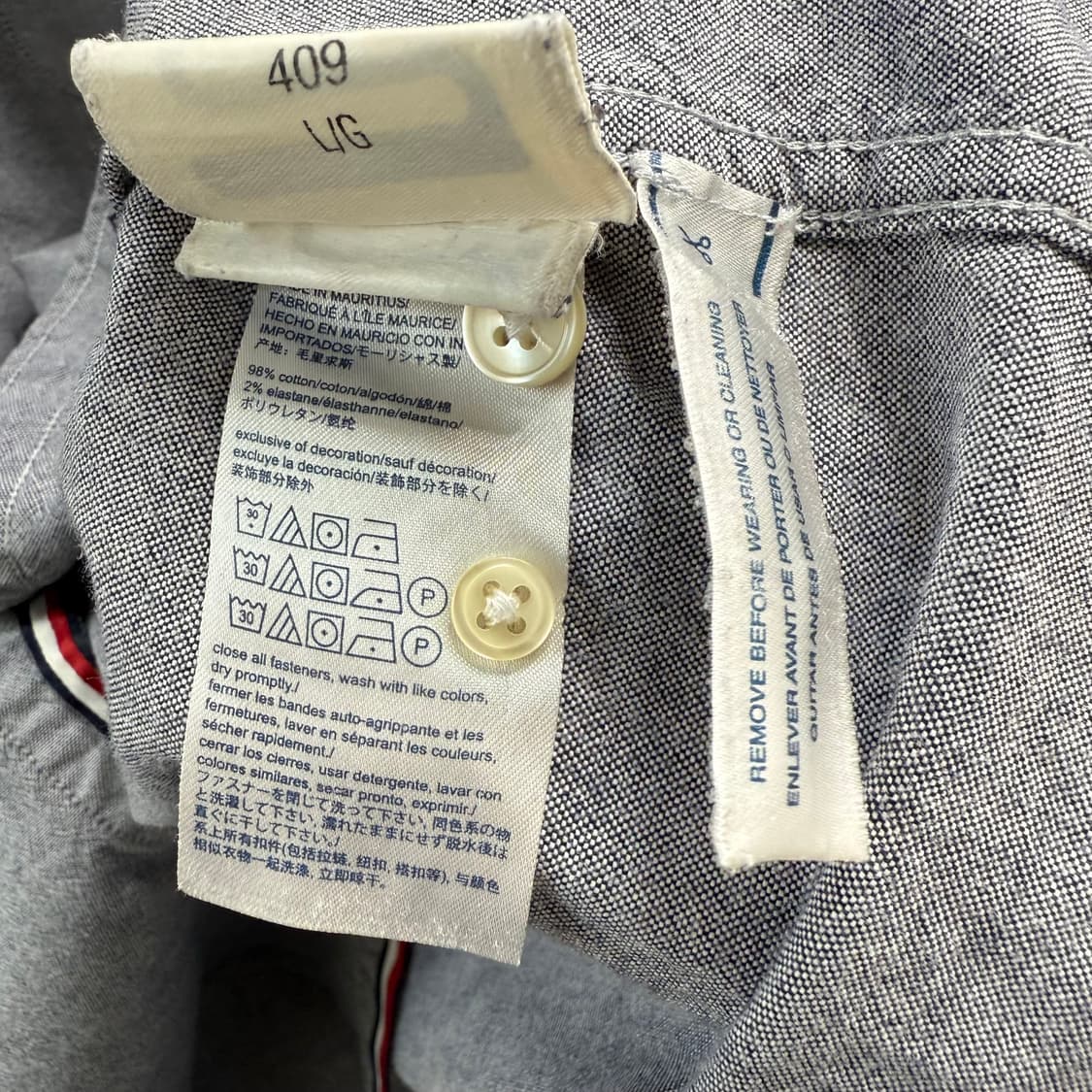 [L] 타미힐피거 슬림핏 셔츠 상품이미지7